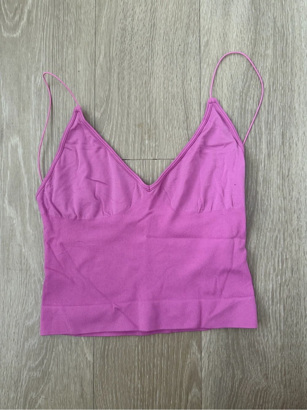 Free People Pink V Neck Brami